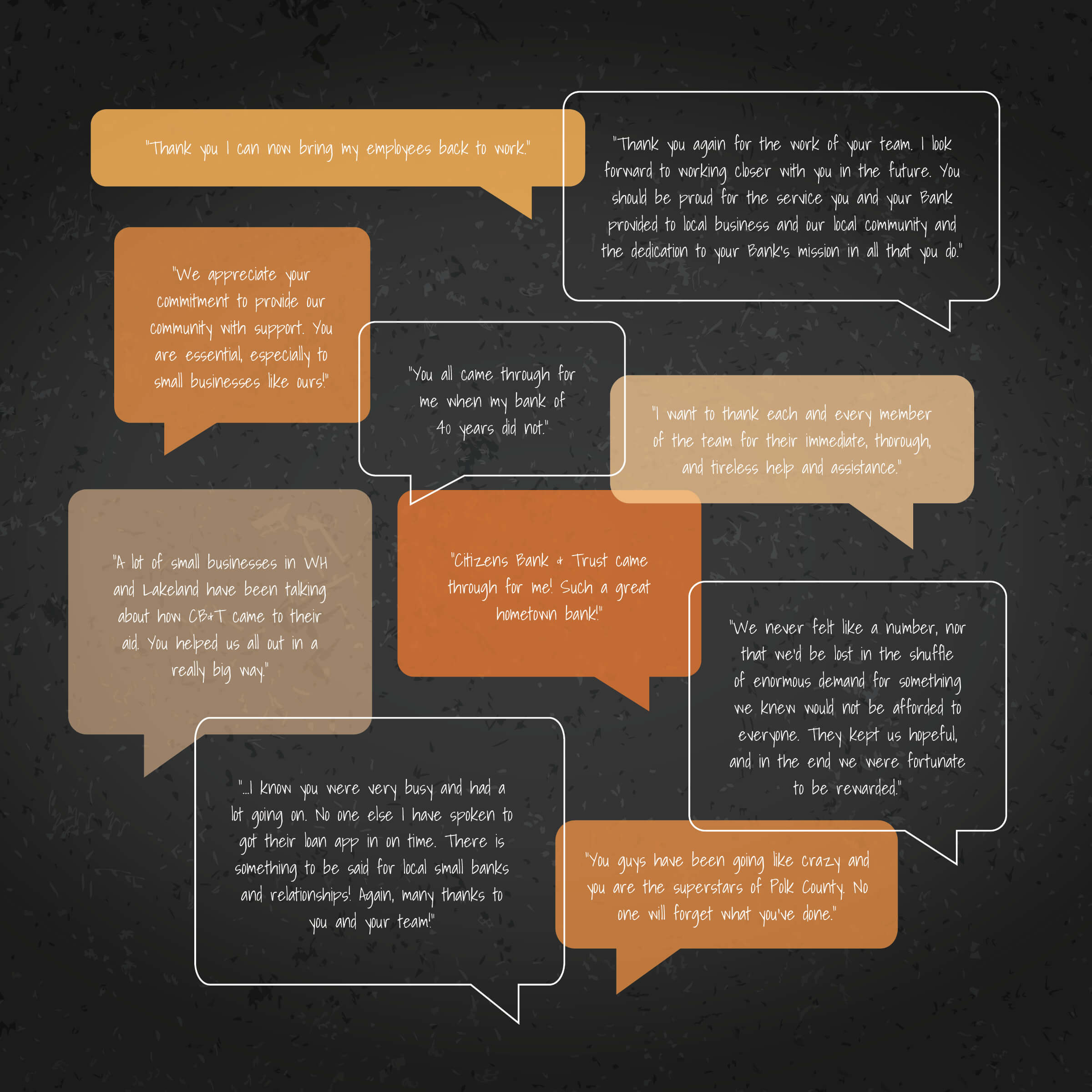 PPP Loan Testimonials